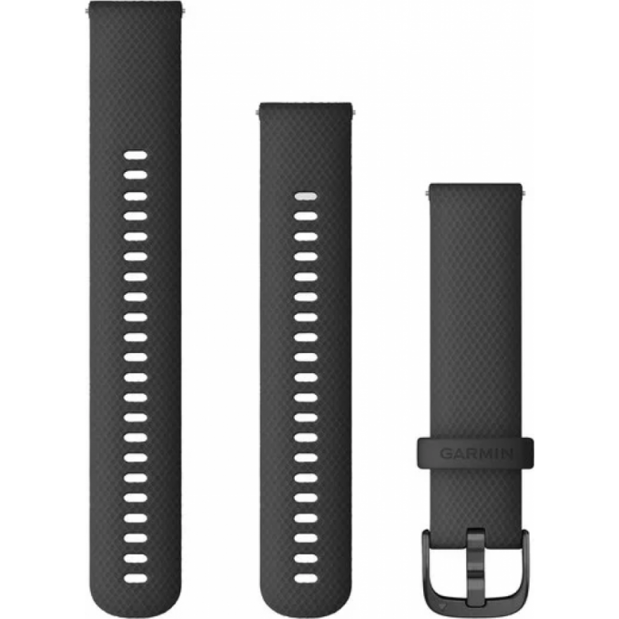 Ремешок GARMIN QUICK RELEASE BAND 20MM BLACK/SLATE/TWO SIZES INCLUDED 10094 Ремешок GARMIN QUICK RELEASE BAND 20MM BLACK/SLATE/TWO SIZES INCLUDED 10094