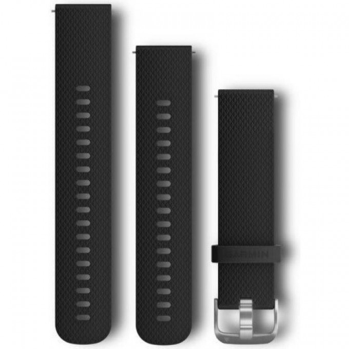 Ремешок GARMIN QUICK RELEASE BAND 20MM BLACK/STAINLESS / TWO SIZES INCLUDED 10090 Ремешок GARMIN QUICK RELEASE BAND 20MM BLACK/STAINLESS / TWO SIZES INCLUDED 10090