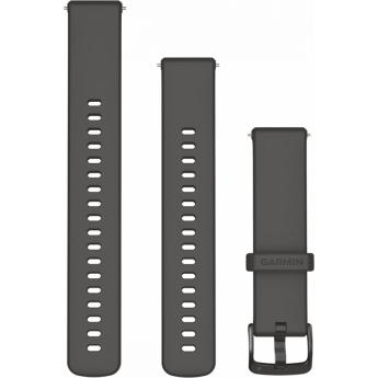 Ремешок GARMIN QUICK RELEASE BANDS (18 MM) PEBBLE GREY, SLATE HARDWARE